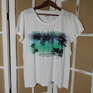 STYLE & CO. Graphic Print Tee